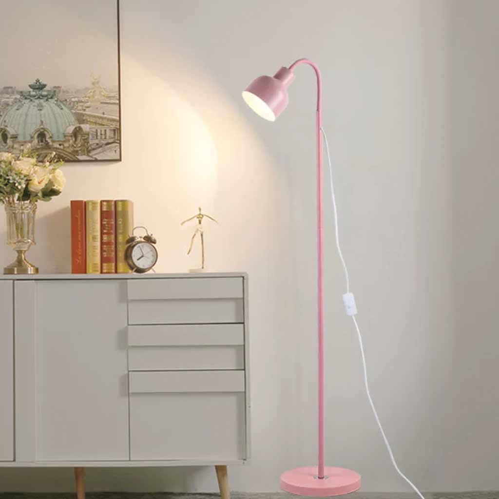 Lampe sur pied moderne minimaliste en fer, 6 couleurs