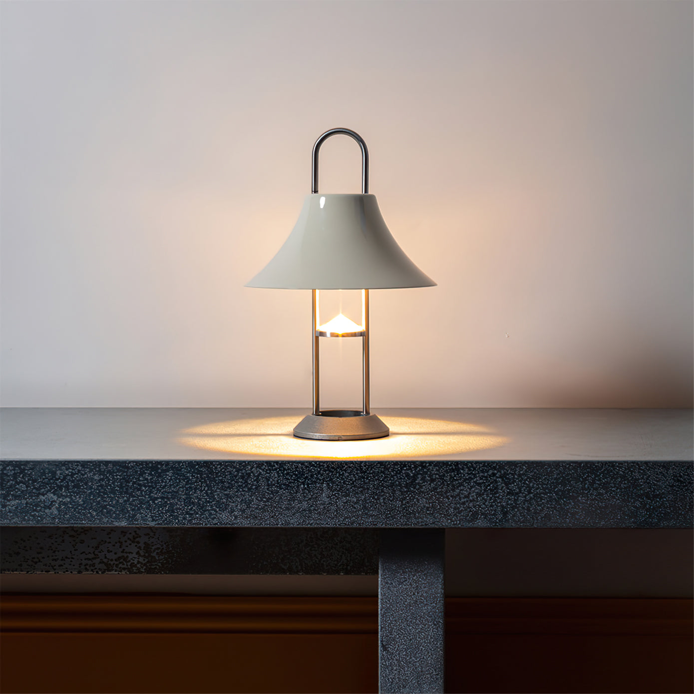 OysterShine – Rechargeable LED Table Lamp with Mounting Hook