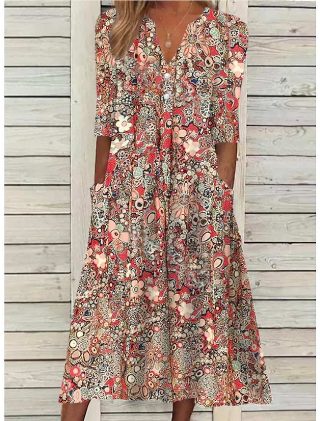 Ilseilin | Robe Fleurie pour Femmes