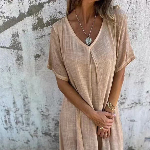 Josefine | Robe Premium avec Décolleté en V