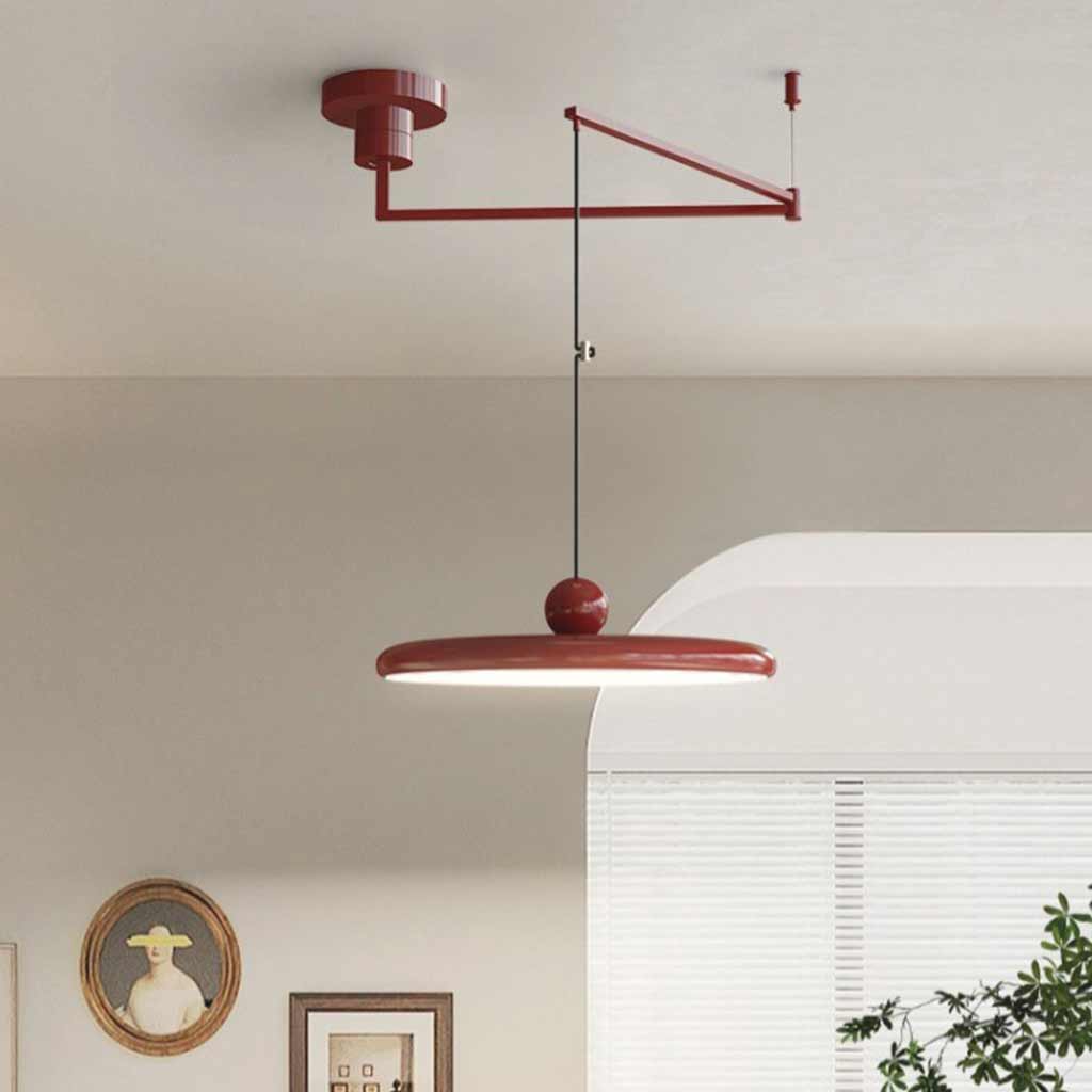 Suspension à bras articulé UFO dimmable, 5 couleurs