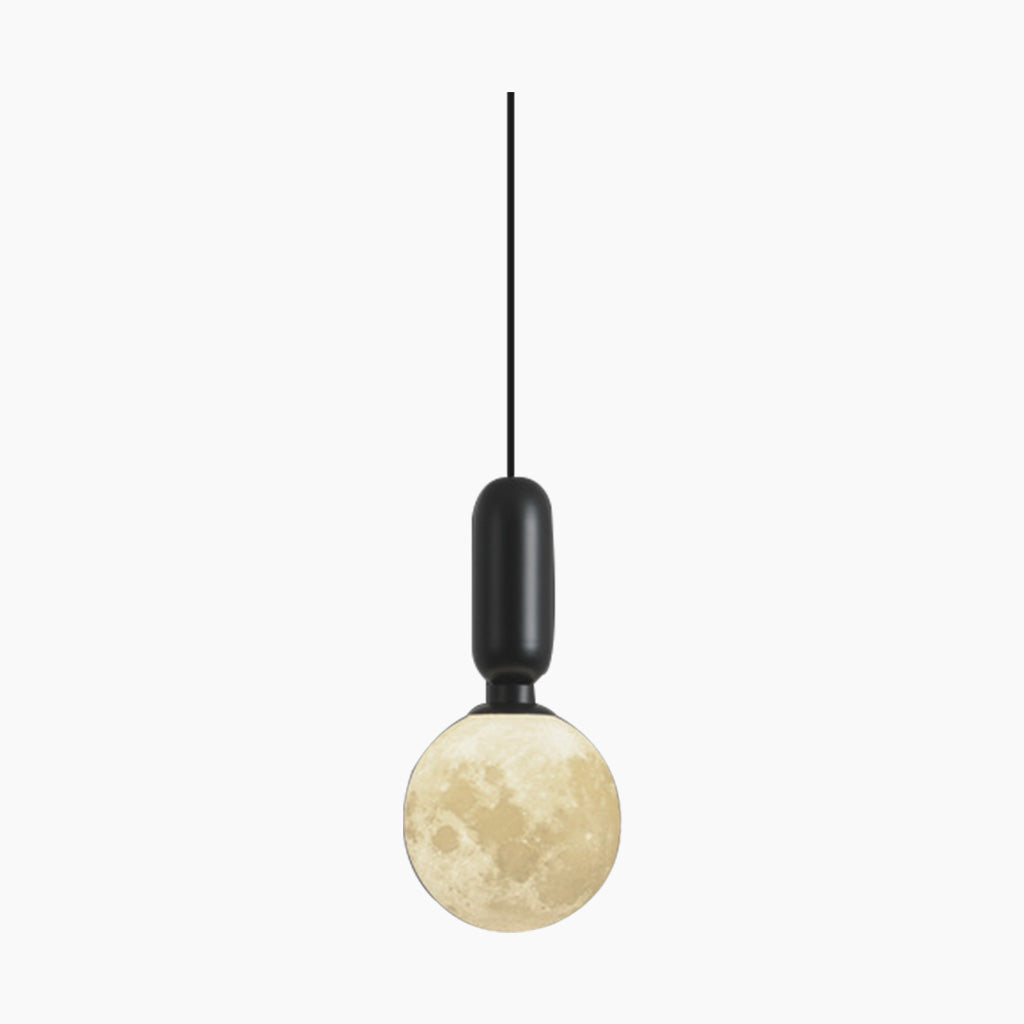 Suspension minimaliste scandinave en forme de lune