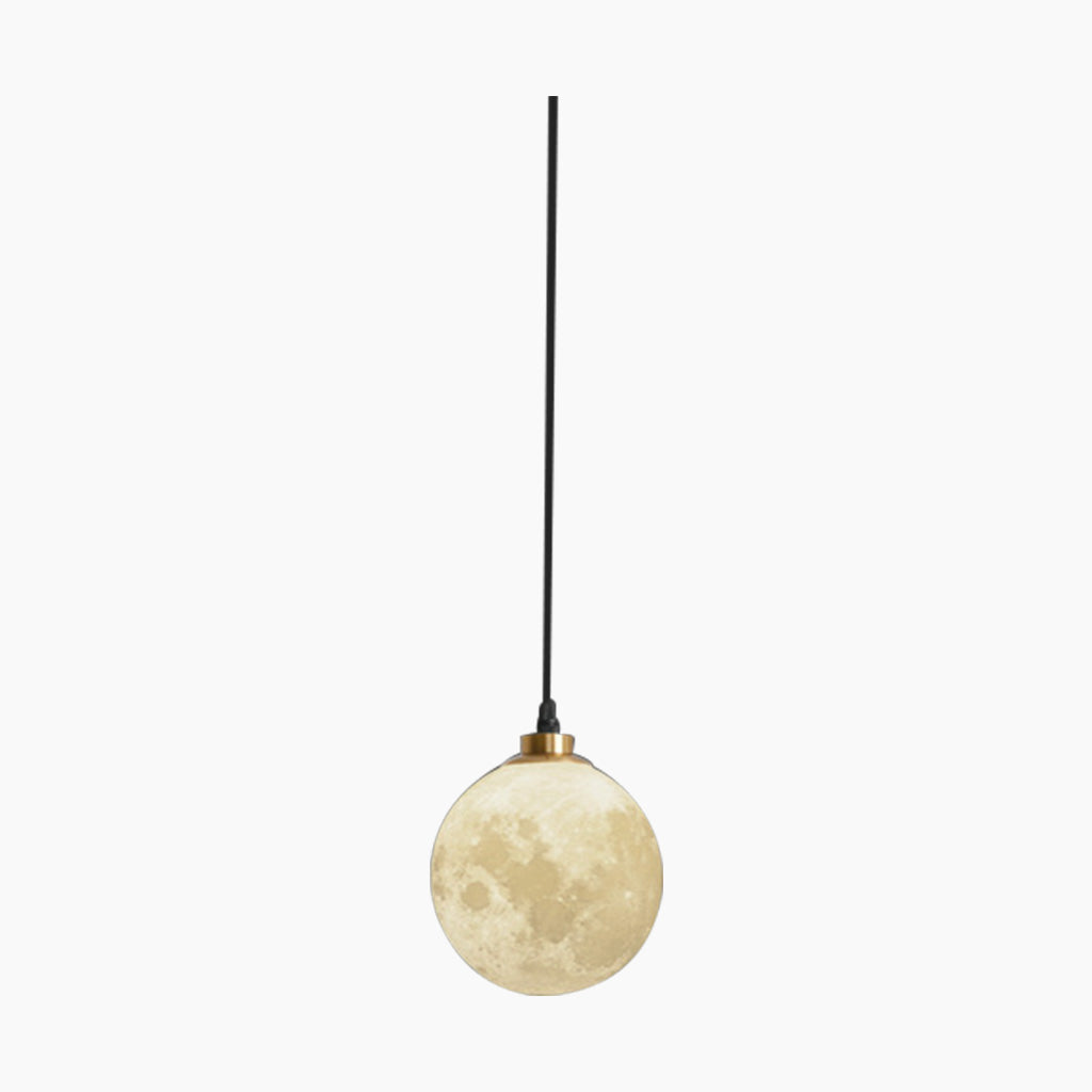 Suspension minimaliste scandinave en forme de lune