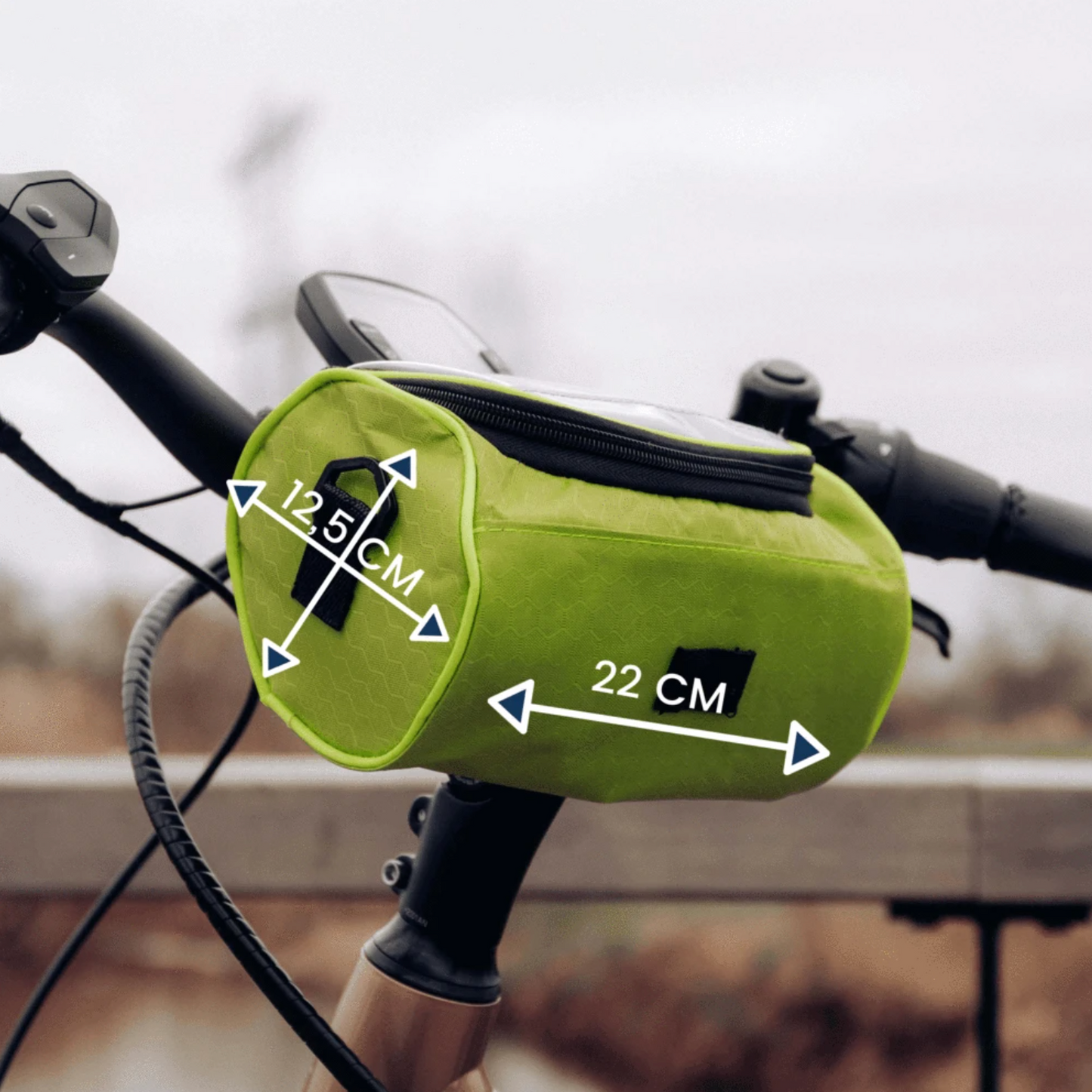 Bicycle Bag With Touch Screen