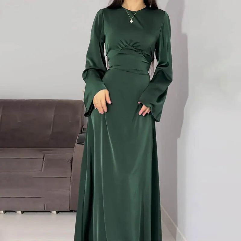 Luciena | Round Neck Dress for Women