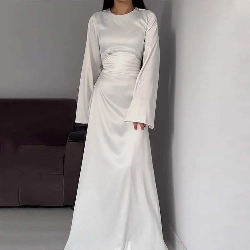 Luciena | Round Neck Dress for Women
