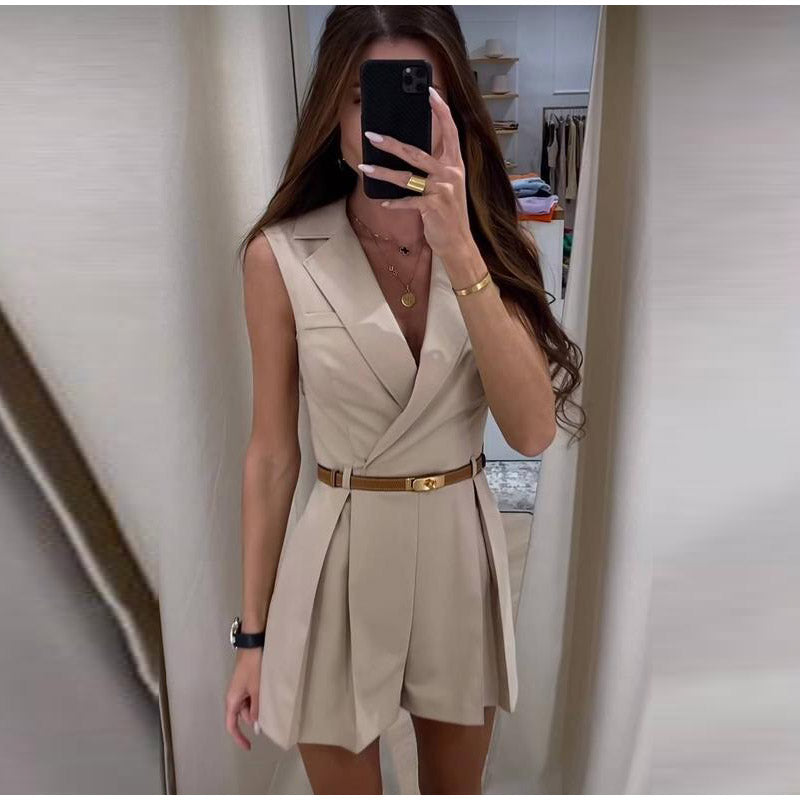 Berenike | Sleeveless jumpsuit for women