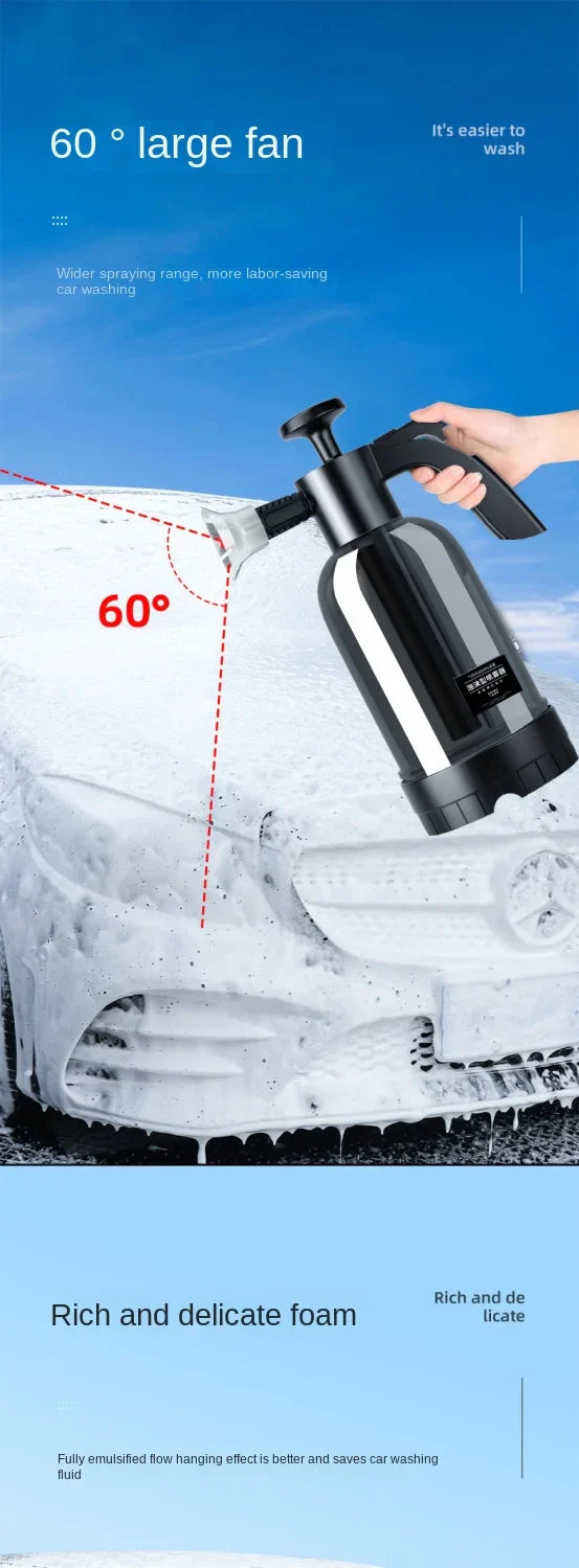 Lave-auto à mousse haute pression