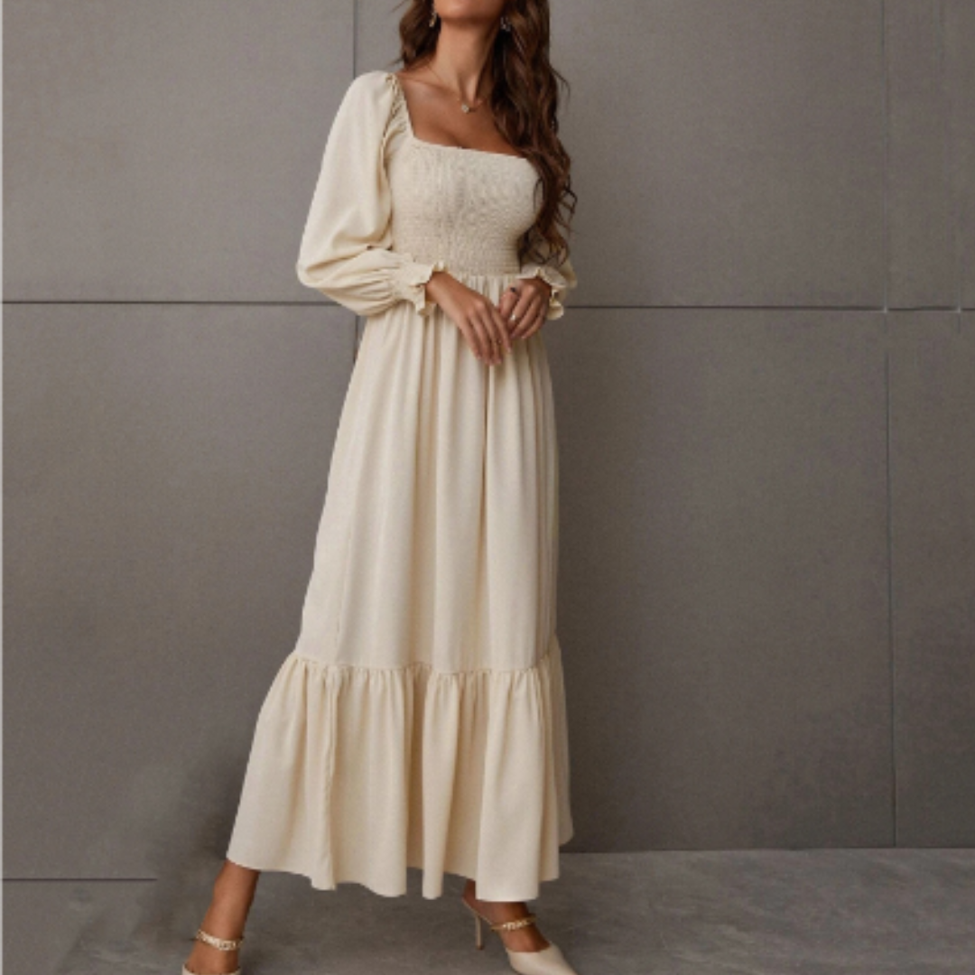 Hermina | Robe femme à manches longues