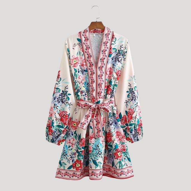 Islaith | Robe Mini Femme Paisley