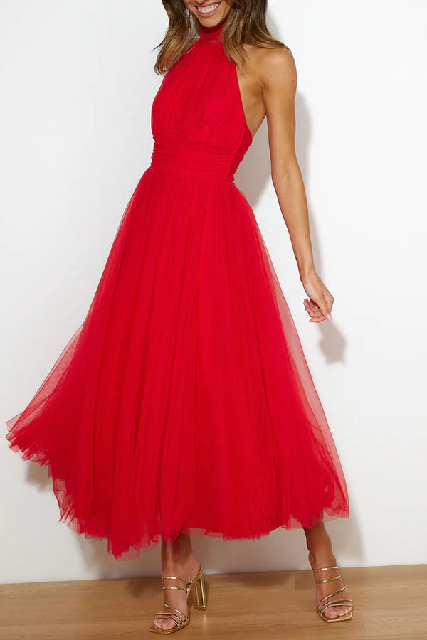 Rita | Elegant dress with long skirt