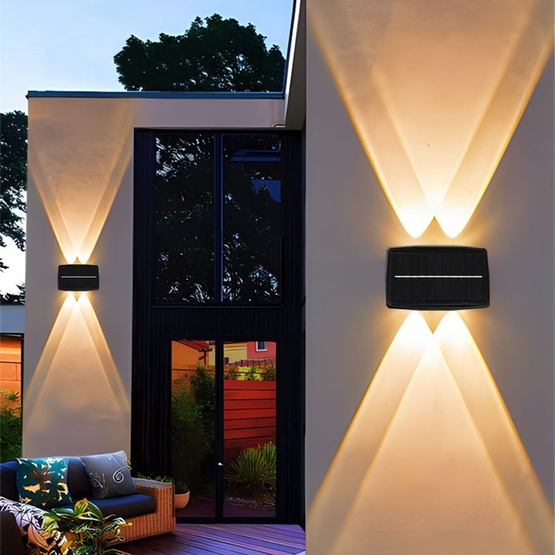 SolarGlow - Applique LED Étanche Extérieure