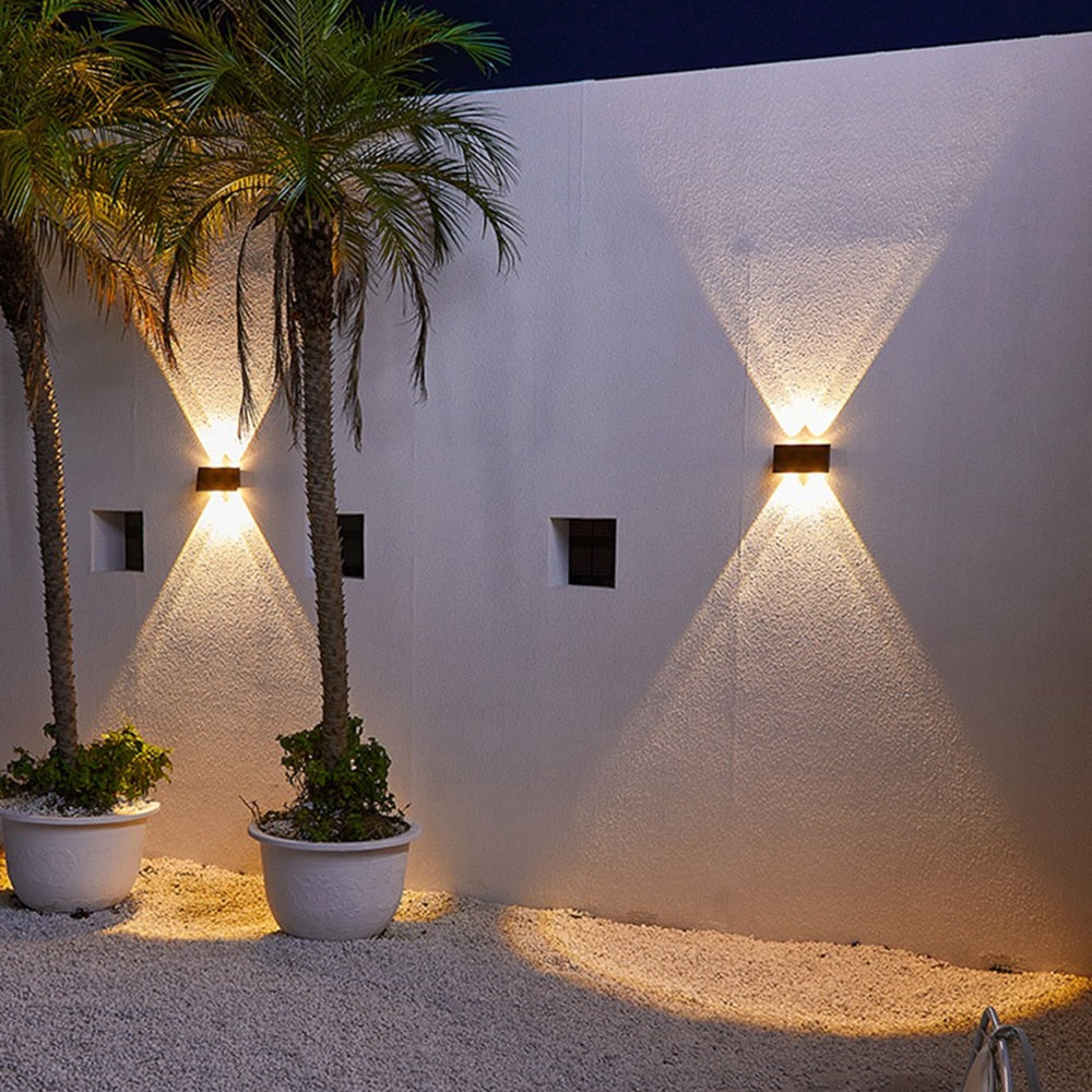 SolarGlow - Applique LED Étanche Extérieure