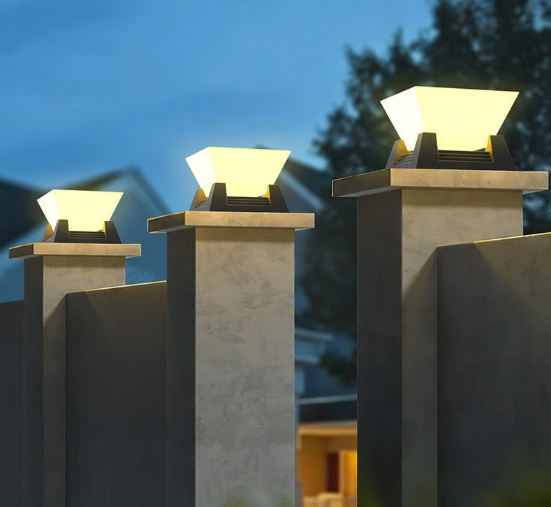 LumenRoyal - Applique Solaire LED avec Capteur Intelligent
