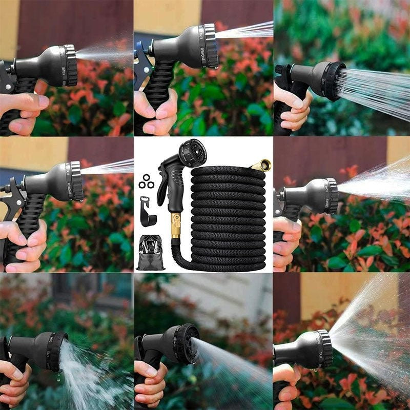 Tuyau d'Arrosage de Jardin Extensible de 100FT
