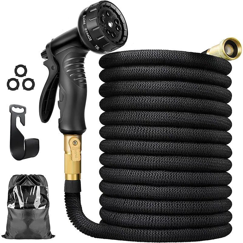 Tuyau d'Arrosage de Jardin Extensible de 100FT