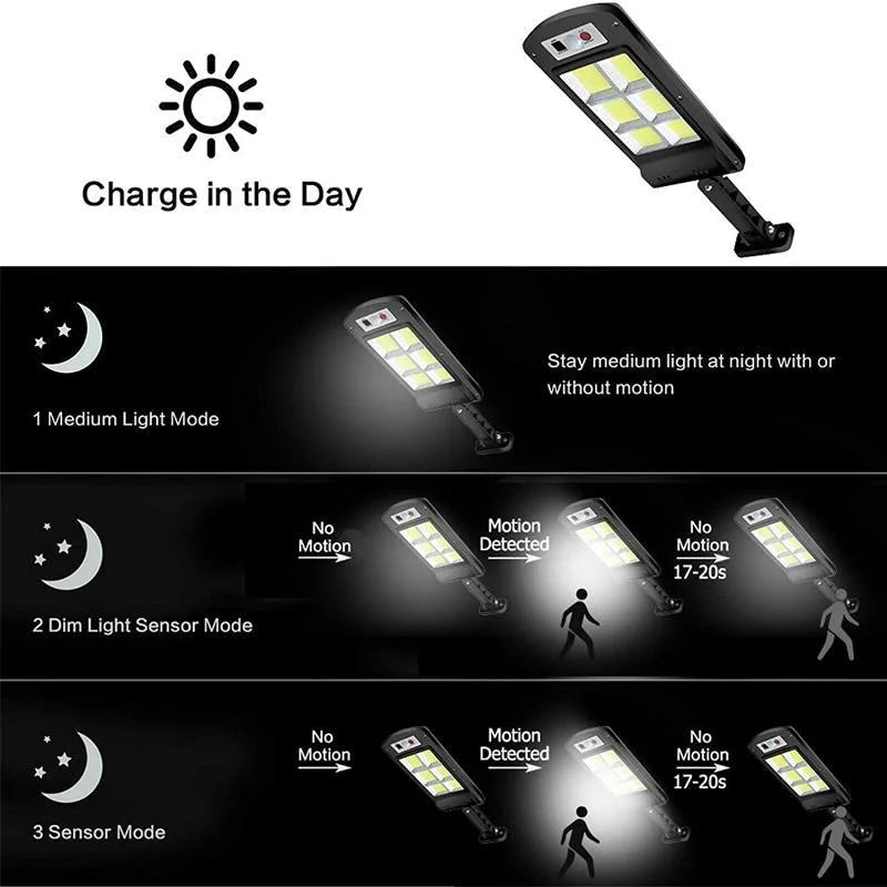 Lampe LED Solaire Extérieure