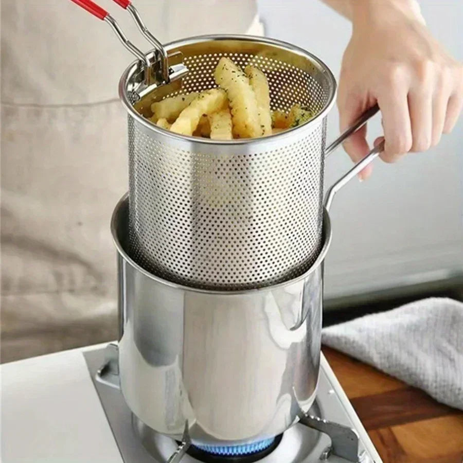 Friteuse Profonde 1200ML avec Passoire