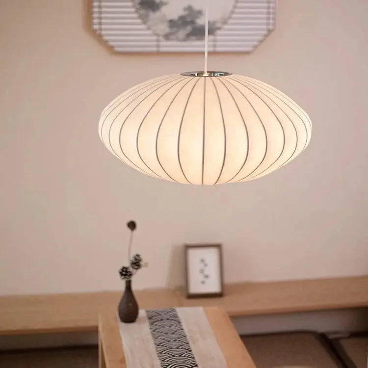 TsukiyoAura - Elegant Japandi Pendant Lamp