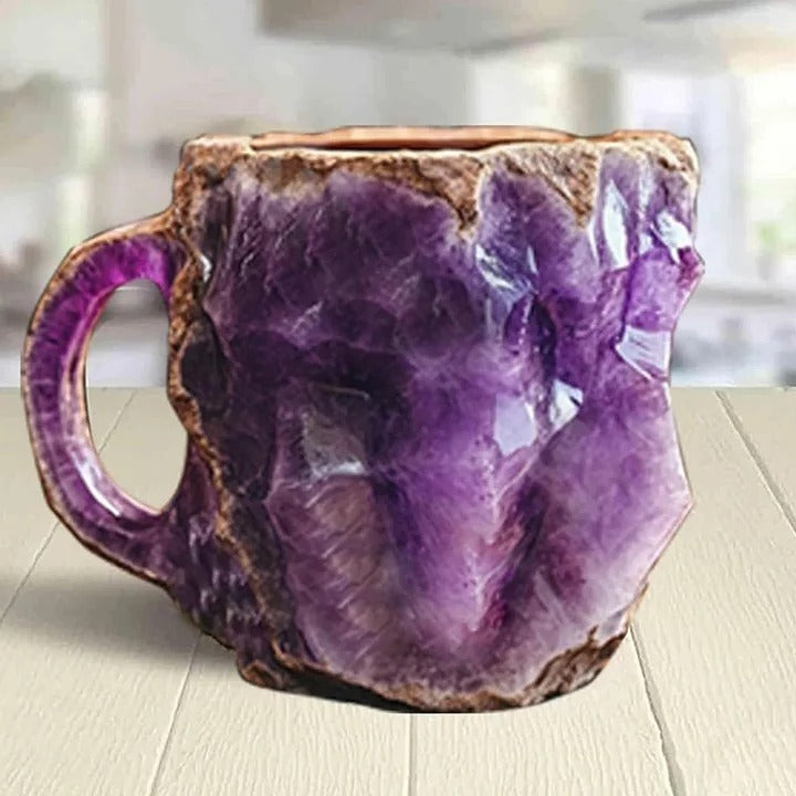 Tasses à café en cristal minéral