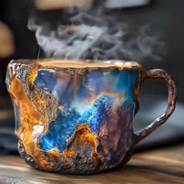 Tasses à café en cristal minéral