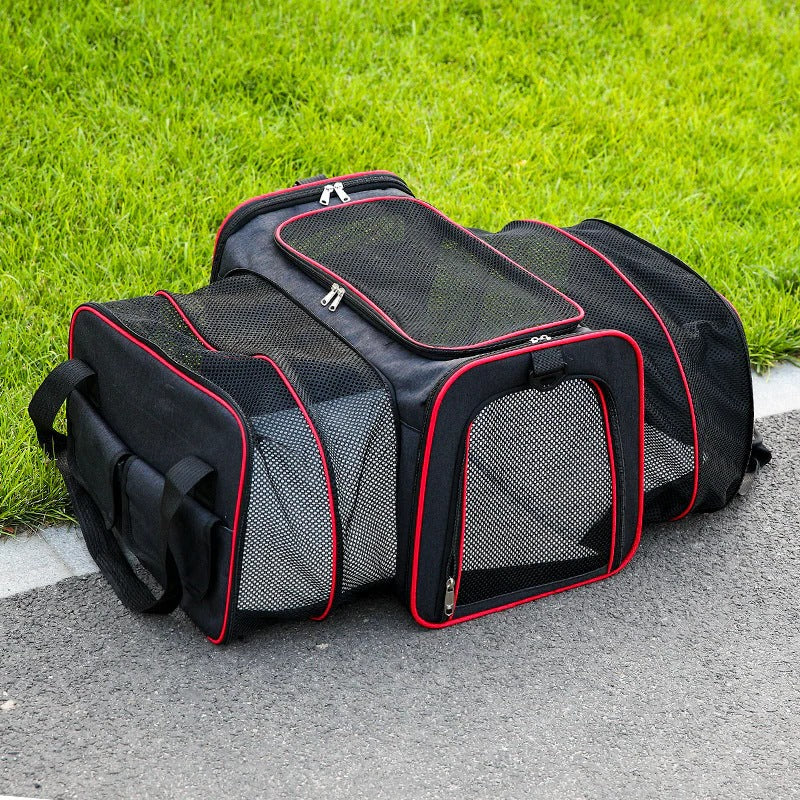 Sac de transport pliable pour animaux