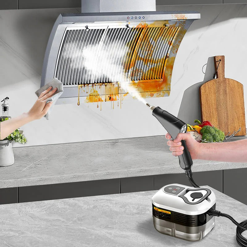 Nettoyeur à vapeur haute pression 2500W avec gants