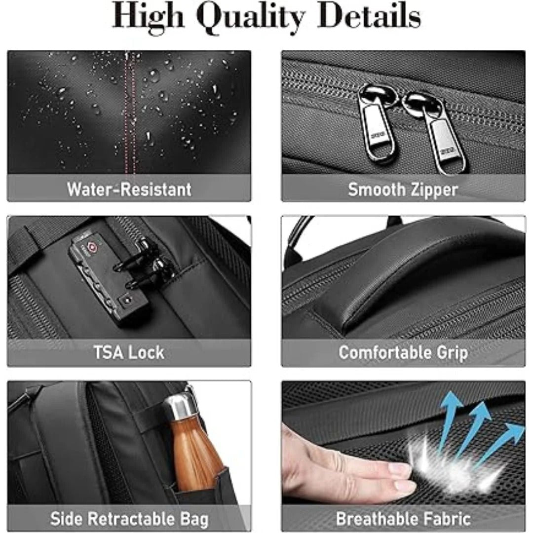 Sac à dos de voyage avec système de compression