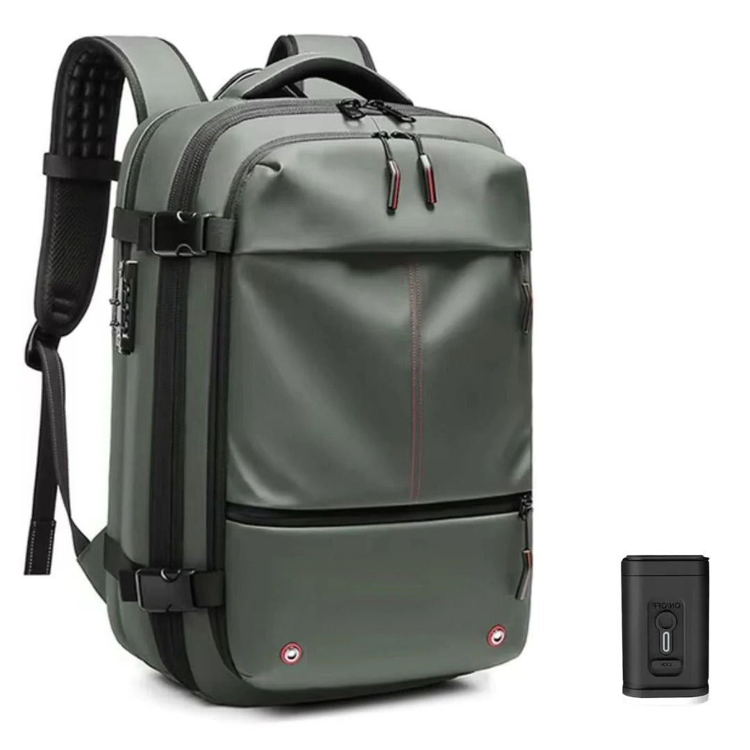 Sac à dos de voyage avec système de compression