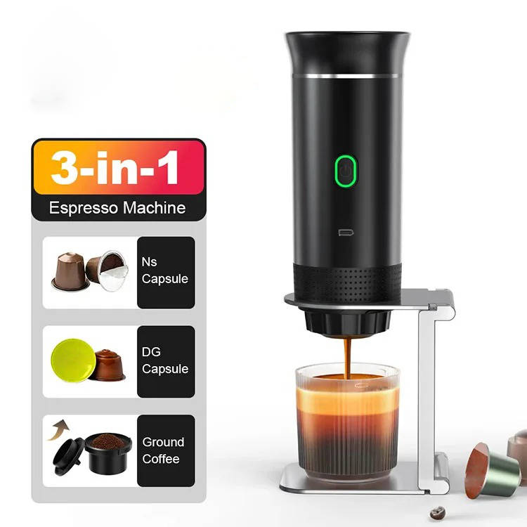 Cafetière Portable - Espresso Cappuccino Et Filtre