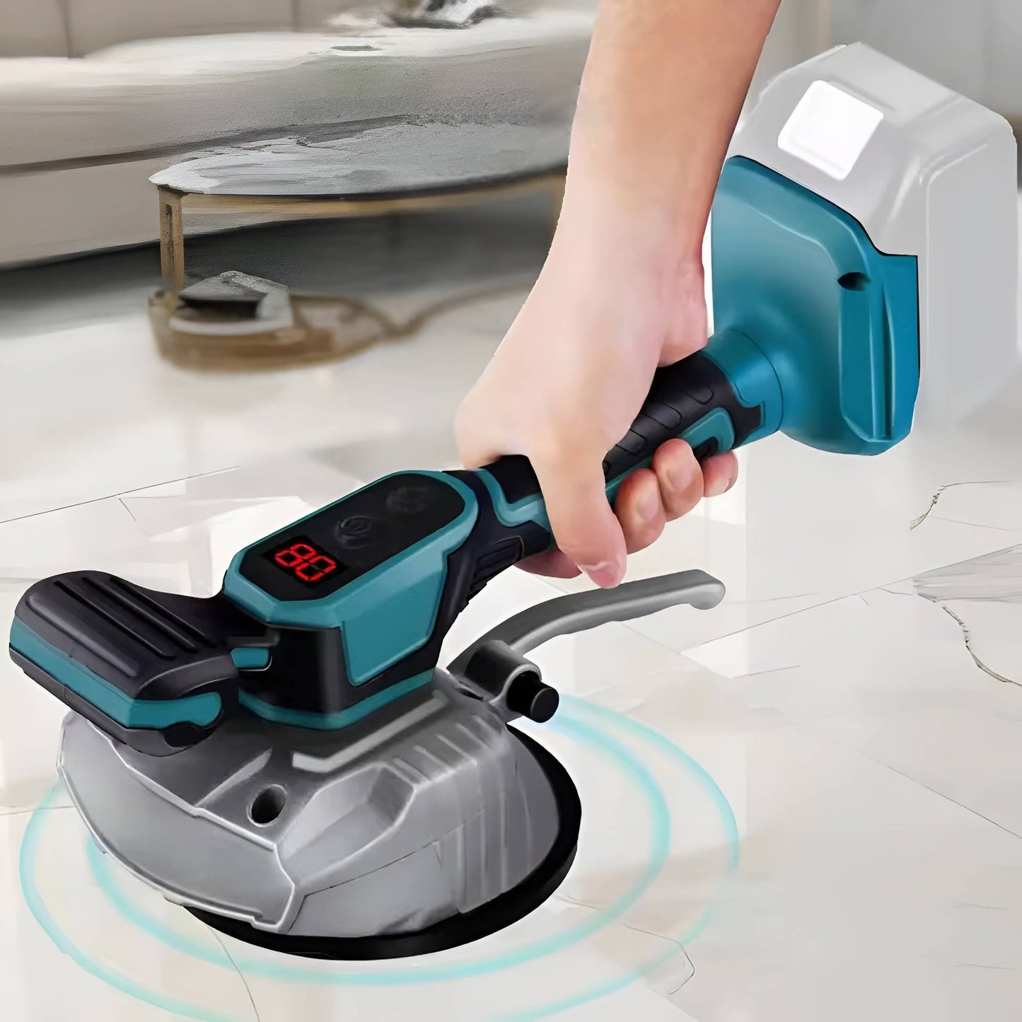 Outil de Succion et de Vibration pour Carrelage