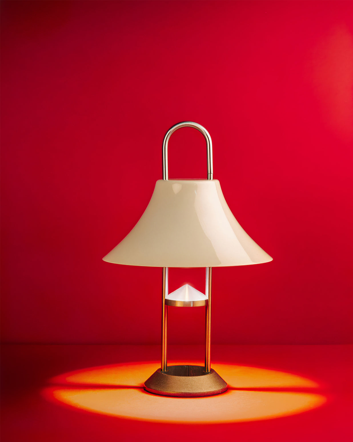 OysterShine – Rechargeable LED Table Lamp with Mounting Hook