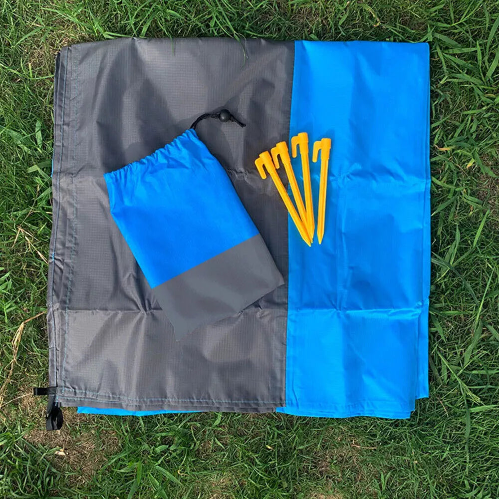 Tente de Camping Résistante Couverture de Plage Tarp de Pique-Nique