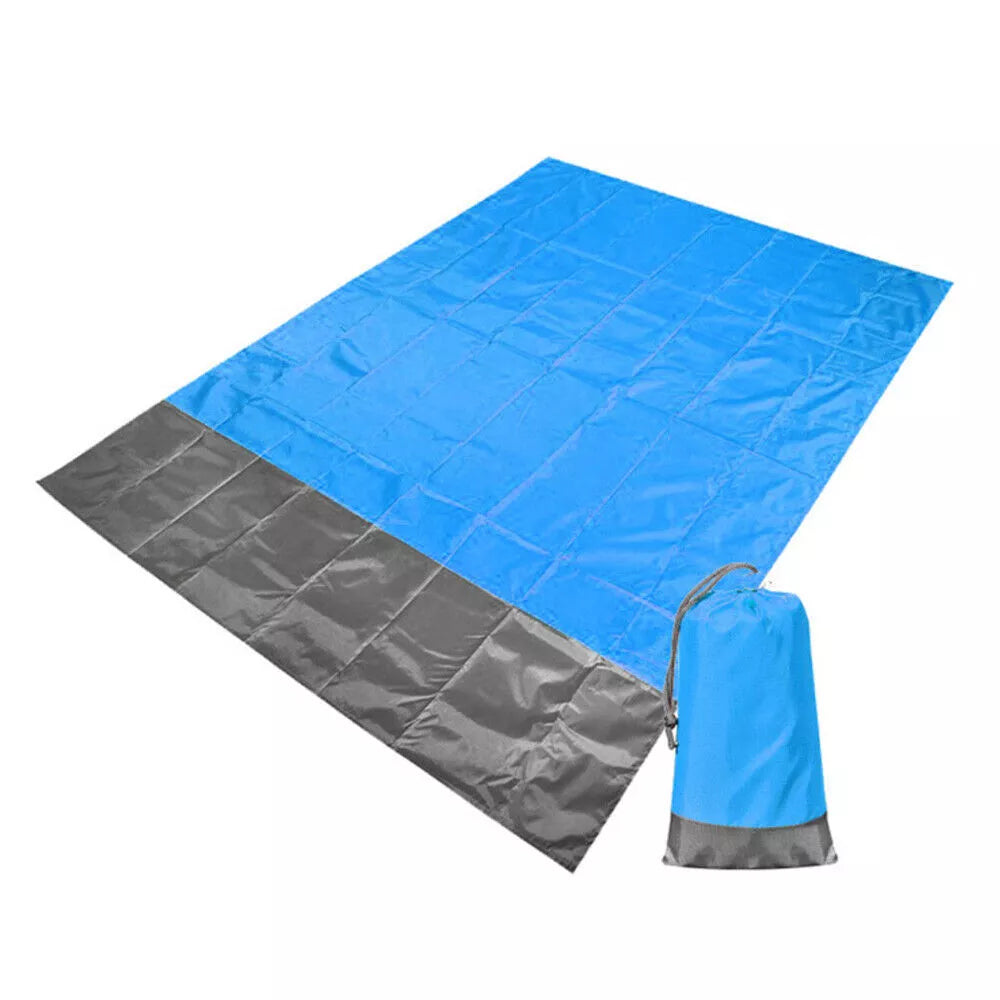 Tente de Camping Résistante Couverture de Plage Tarp de Pique-Nique