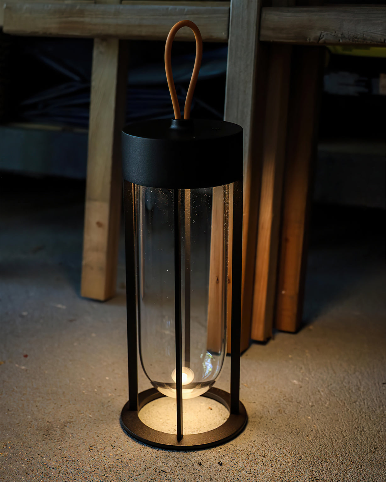 LumiBreeze - Compact Table Lamp with Dimmable LED