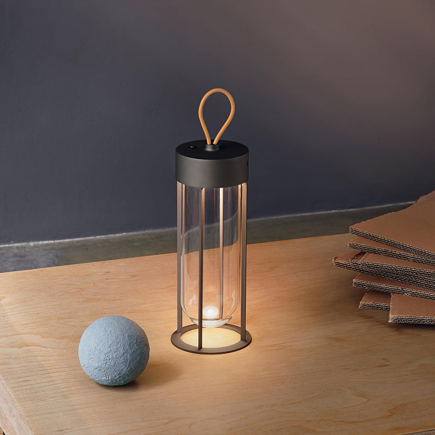 LumiBreeze - Compact Table Lamp with Dimmable LED