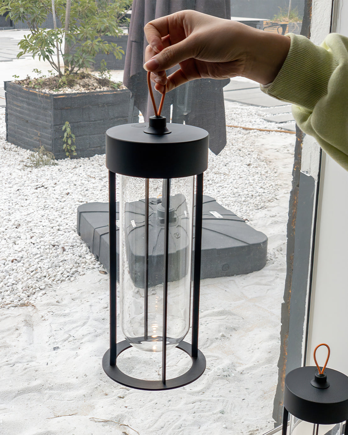 LumiBreeze - Compact Table Lamp with Dimmable LED