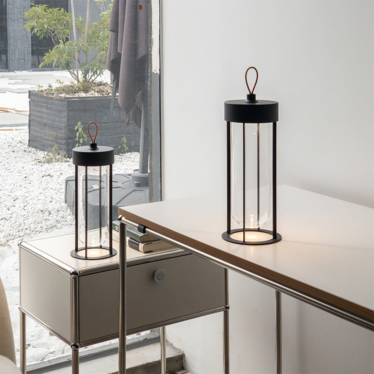 LumiBreeze - Compact Table Lamp with Dimmable LED