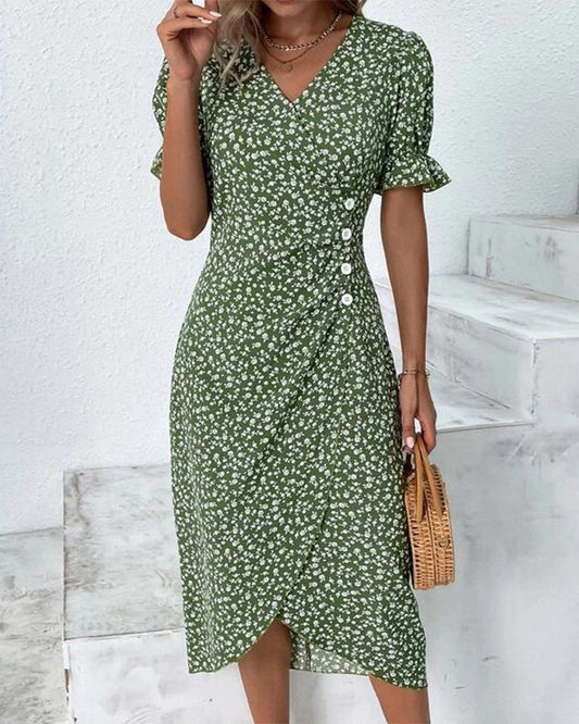 Evie | Robe Femme à Motif Floral