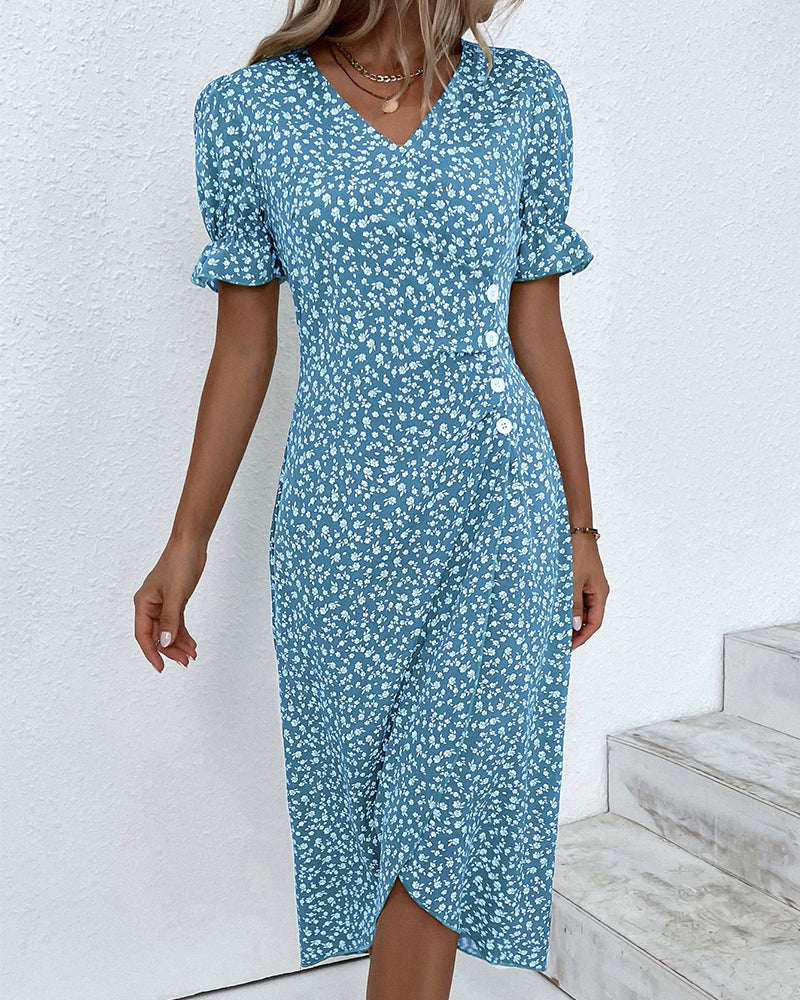 Evie | Robe Femme à Motif Floral