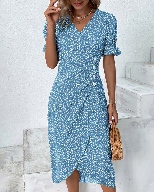 Evie | Robe Femme à Motif Floral