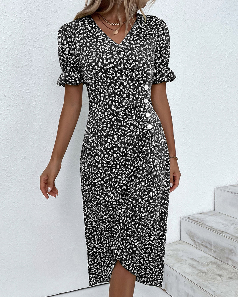 Evie | Robe Femme à Motif Floral