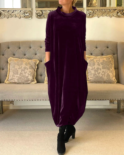 Rosie | Elegant dress with pockets for women