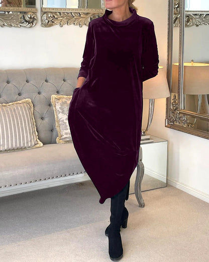 Rosie | Elegant dress with pockets for women