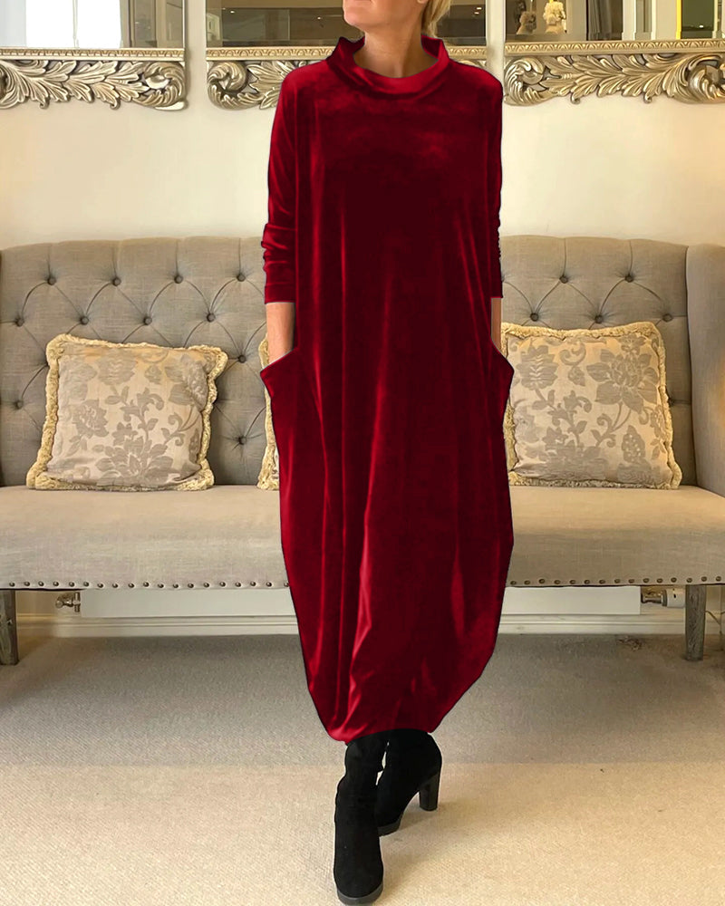Rosie | Elegant dress with pockets for women
