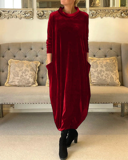Rosie | Elegant dress with pockets for women
