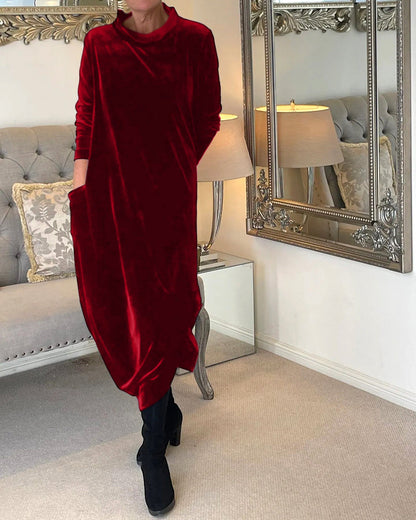 Rosie | Elegant dress with pockets for women