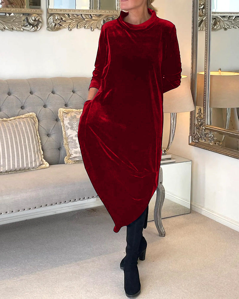 Rosie | Elegant dress with pockets for women