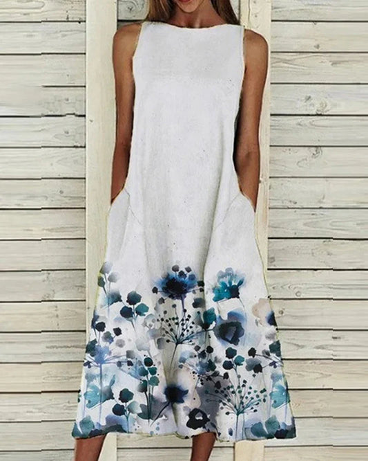 Dety | Robe fleurie luxueuse pour femmes