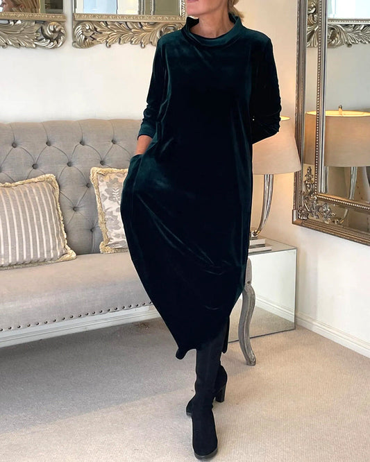 Rosie | Elegant dress with pockets for women